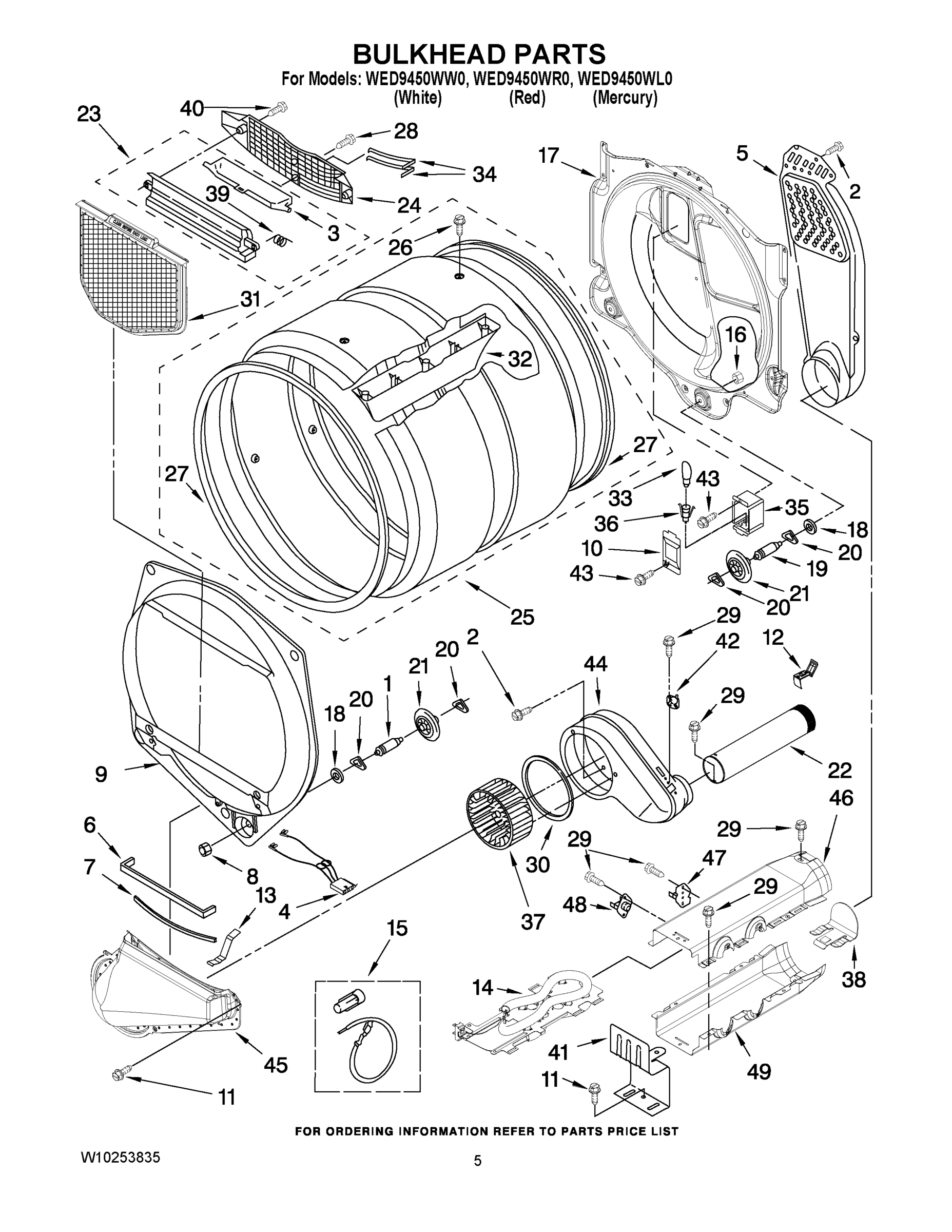 03 - BULKHEAD PARTS