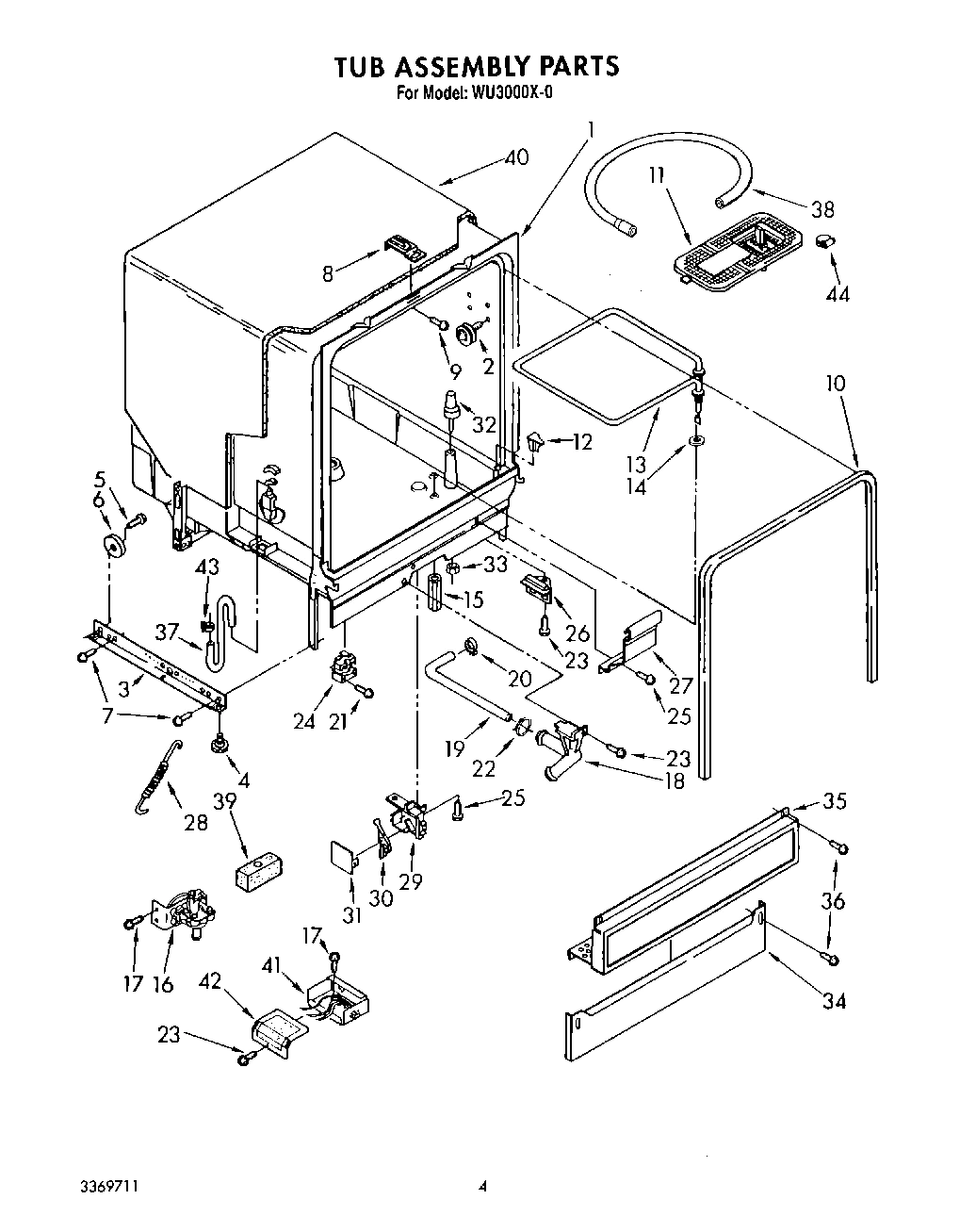 03 - TUB ASSEMBLY