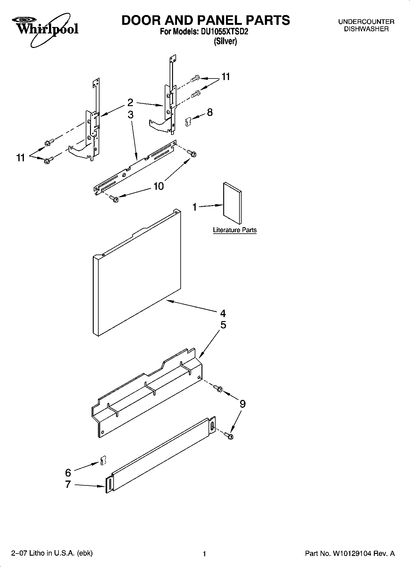 01 - DOOR AND PANEL PARTS