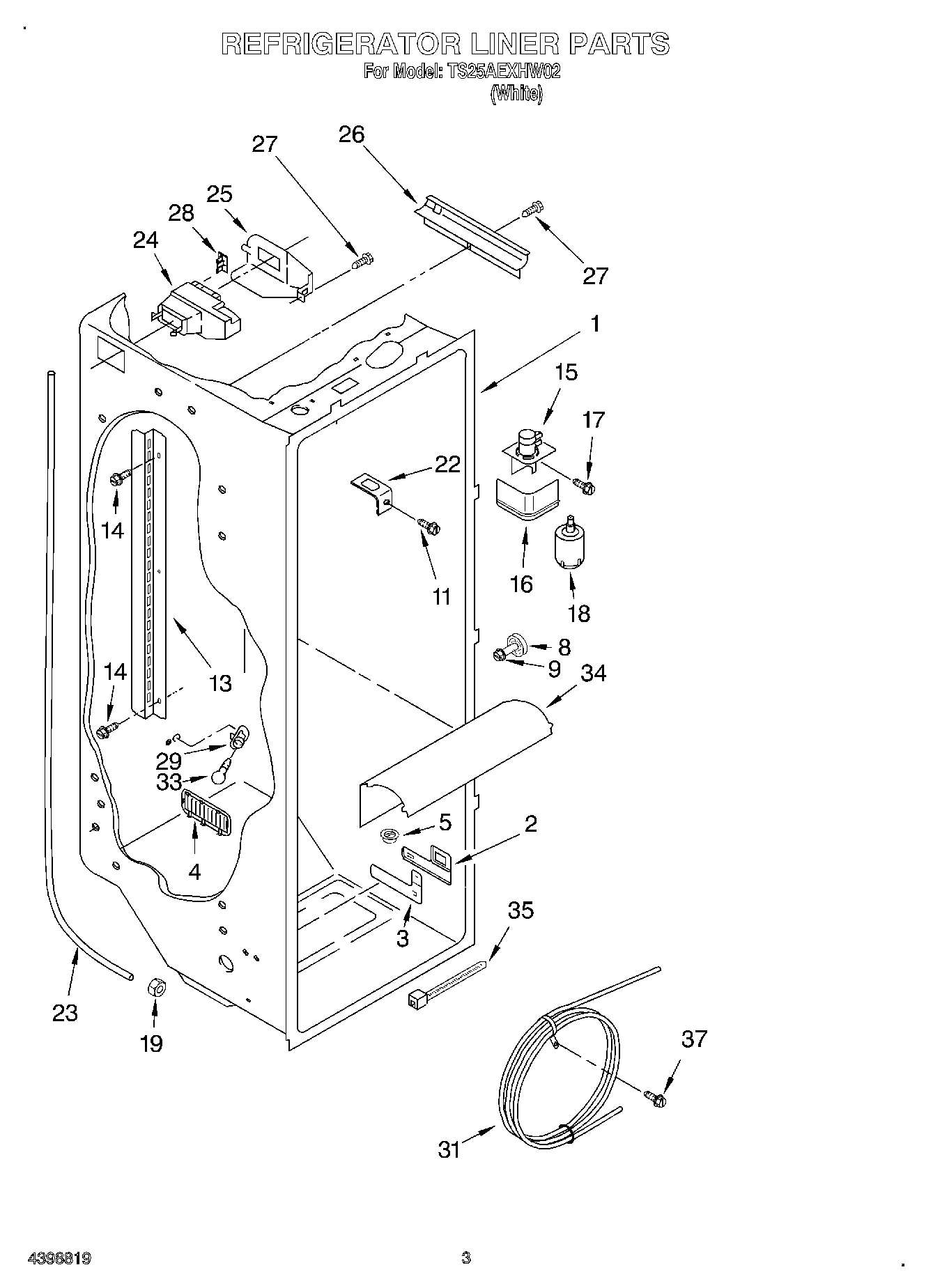 02 - REFRIGERATOR LINER
