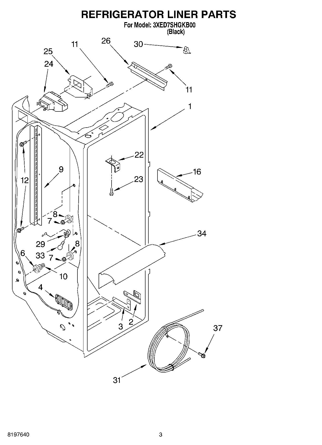 02 - REFRIGERATOR LINER