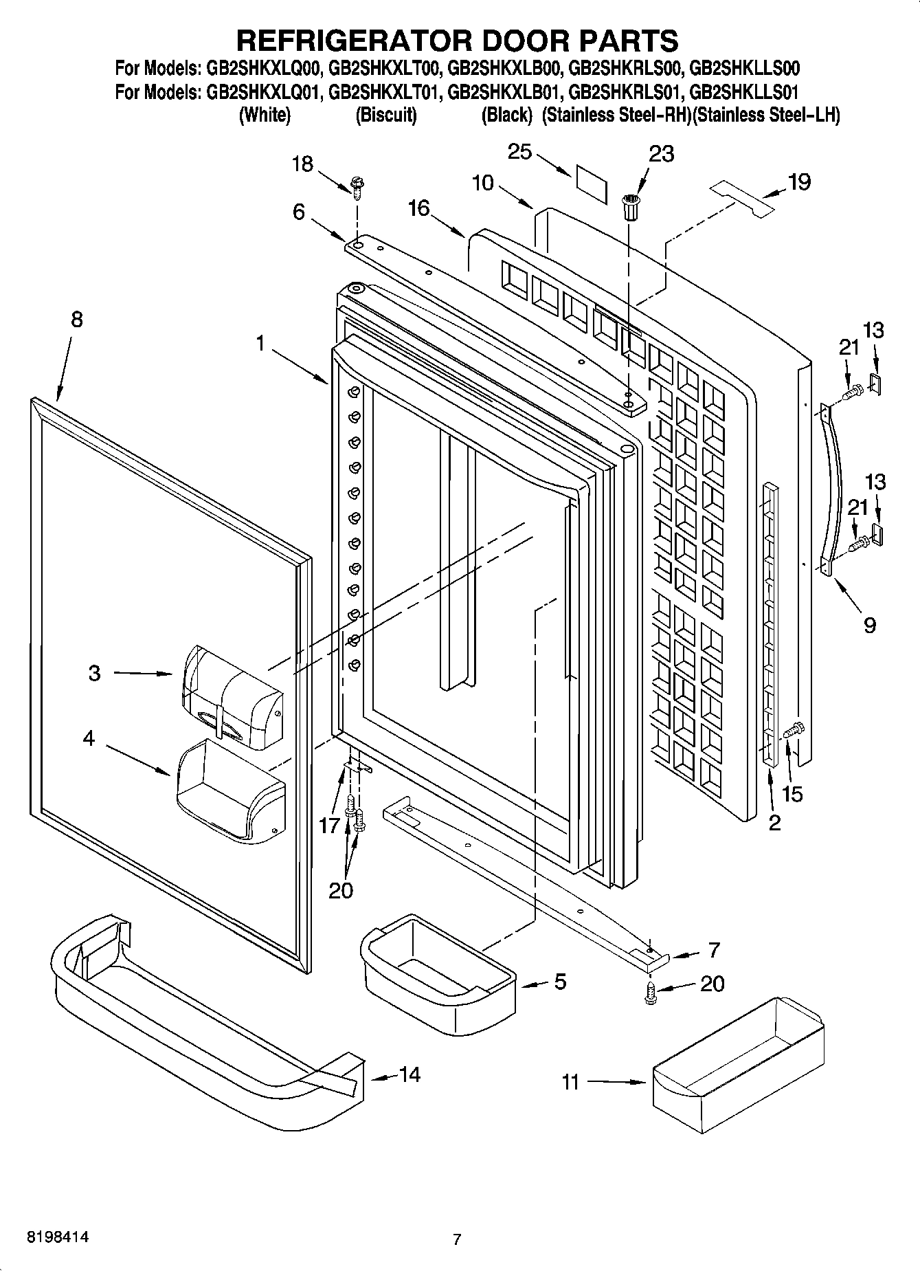 05 - REFRIGERATOR DOOR PARTS