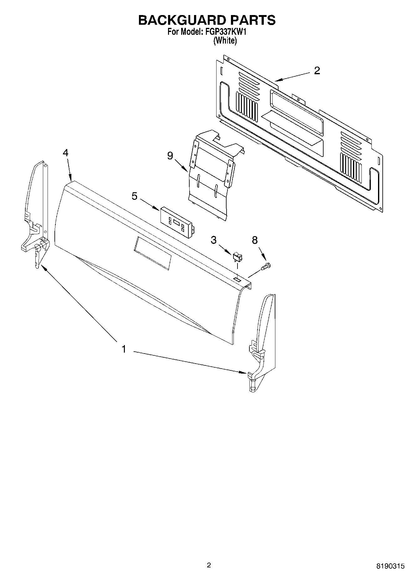 02 - BACKGUARD PARTS