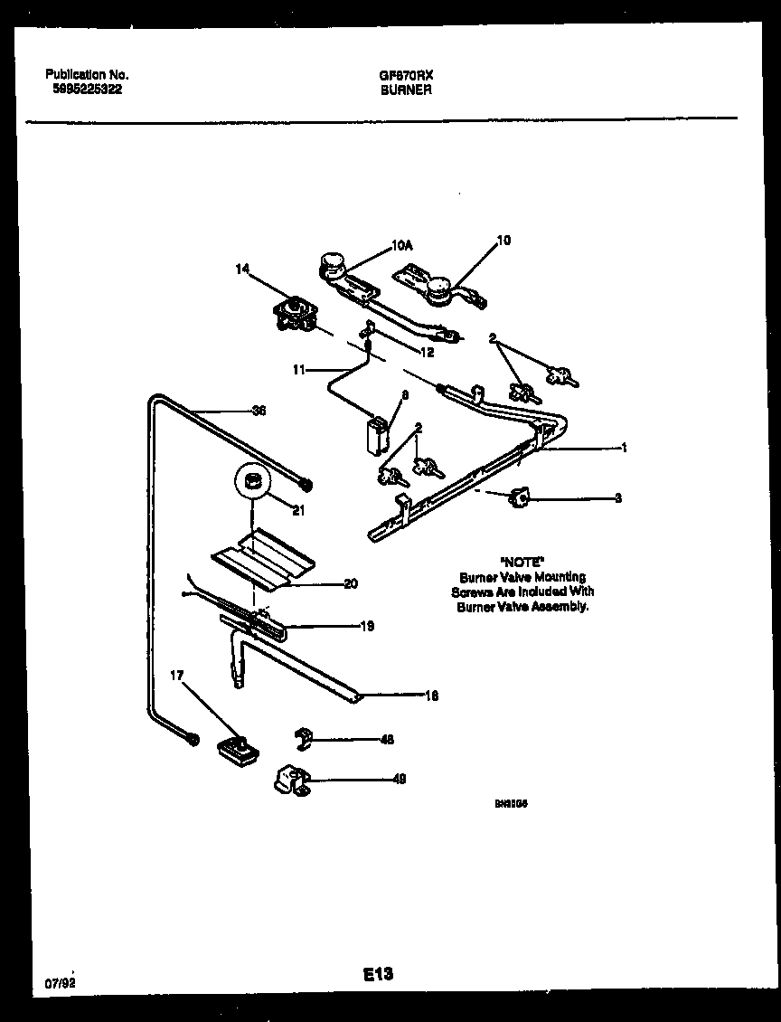 03 - BURNER, MANIFOLD AND GAS CONTROL
