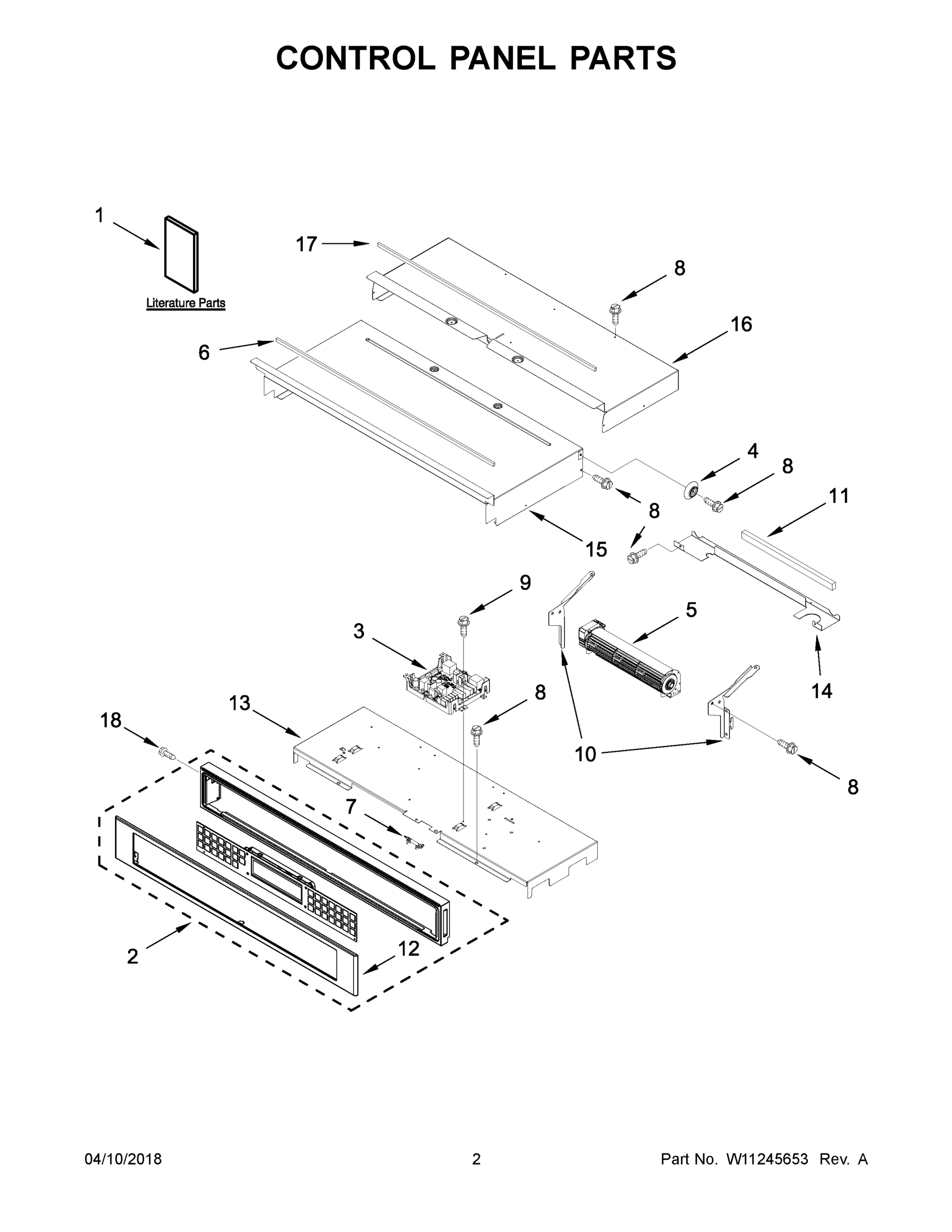 02 - CONTROL PANEL PARTS