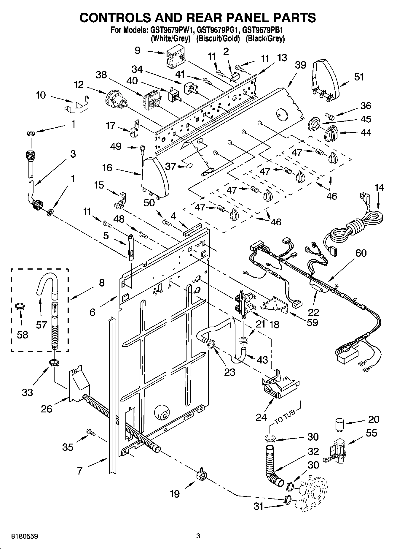 02 - CONTROLS AND REAR PANEL PARTS