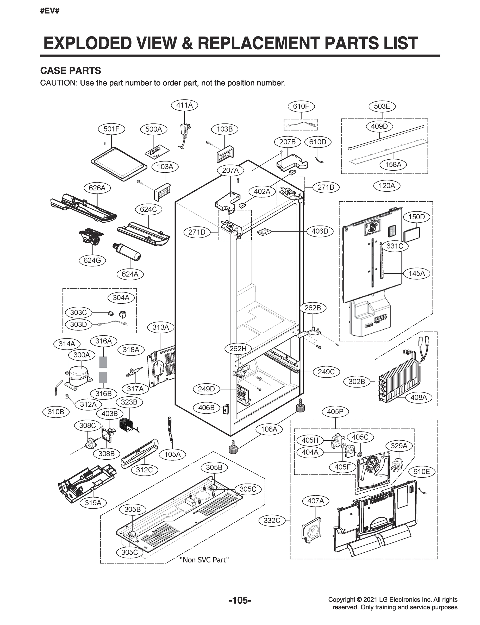 CASE PARTS