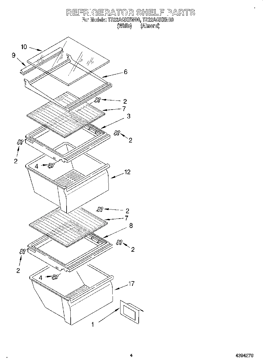 03 - REFRIGERATOR SHELF