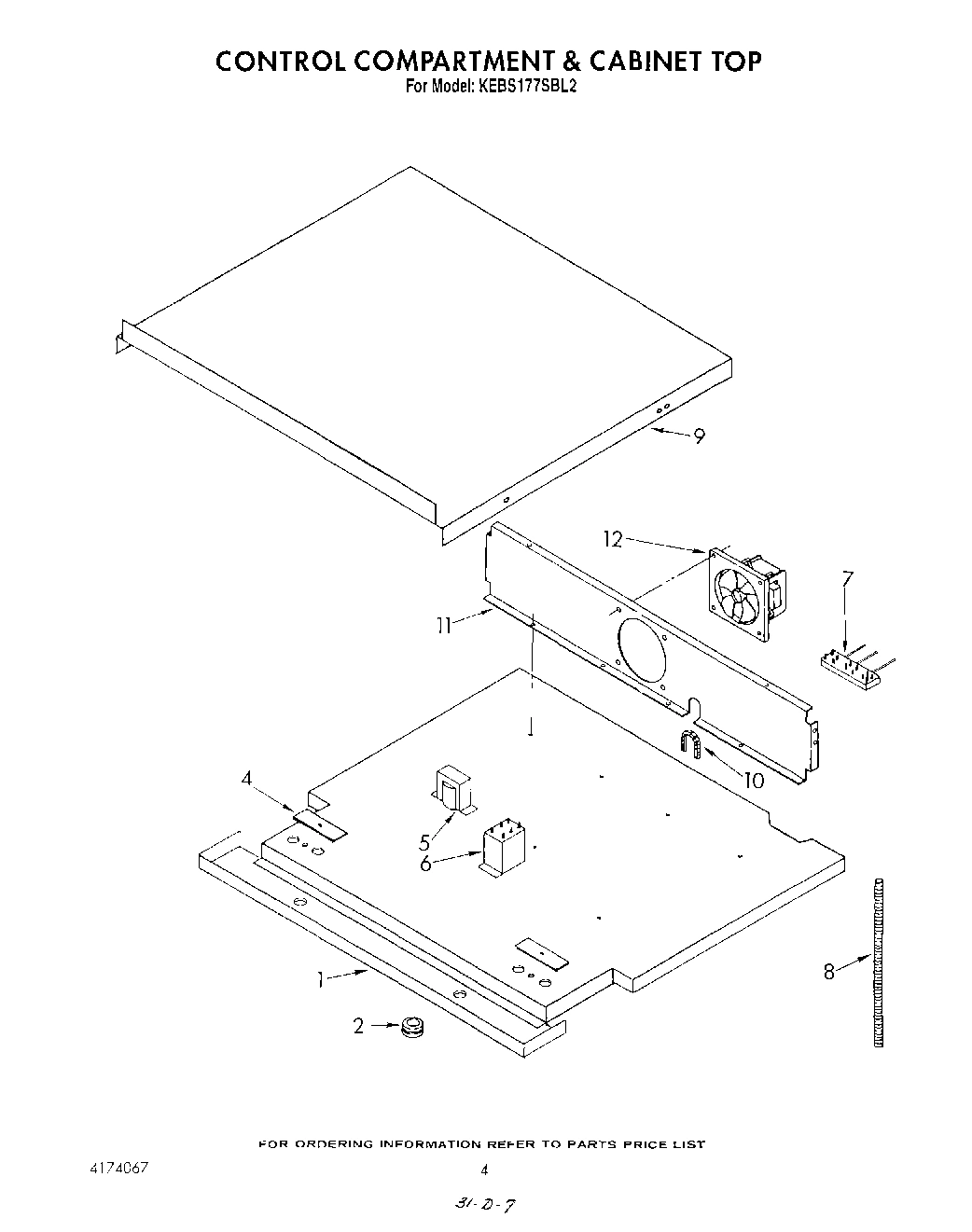 04 - CONTROL COMPARTMENT AND CABINET TOP