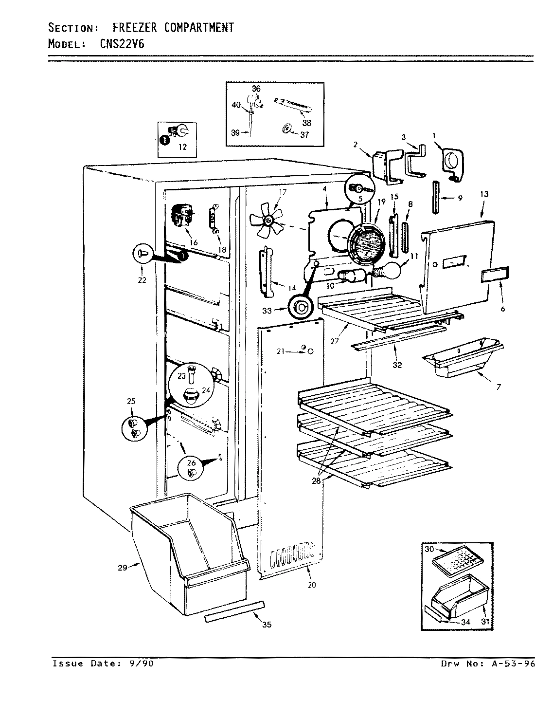 01 - FREEZER COMPARTMENT