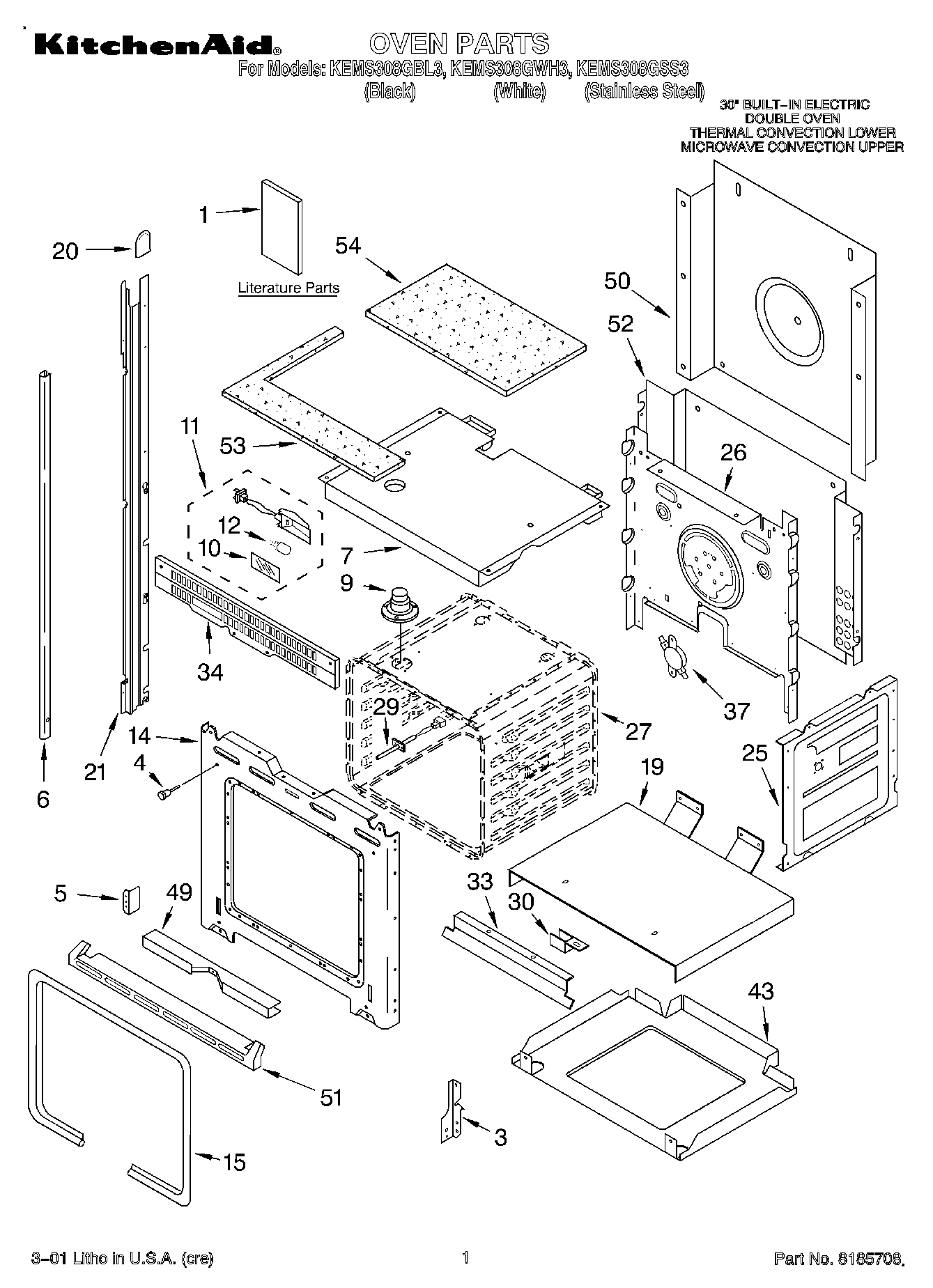 01 - OVEN, LITERATURE