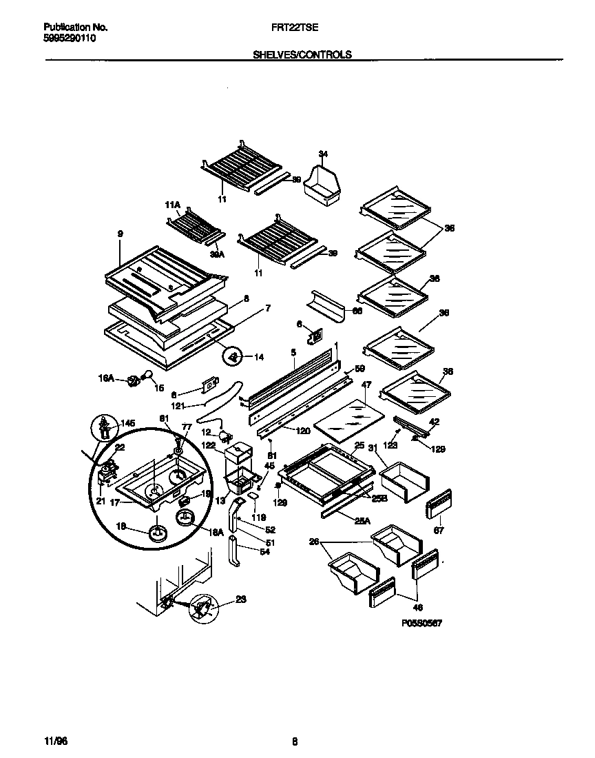 04 - SHELVES/CONTROLS