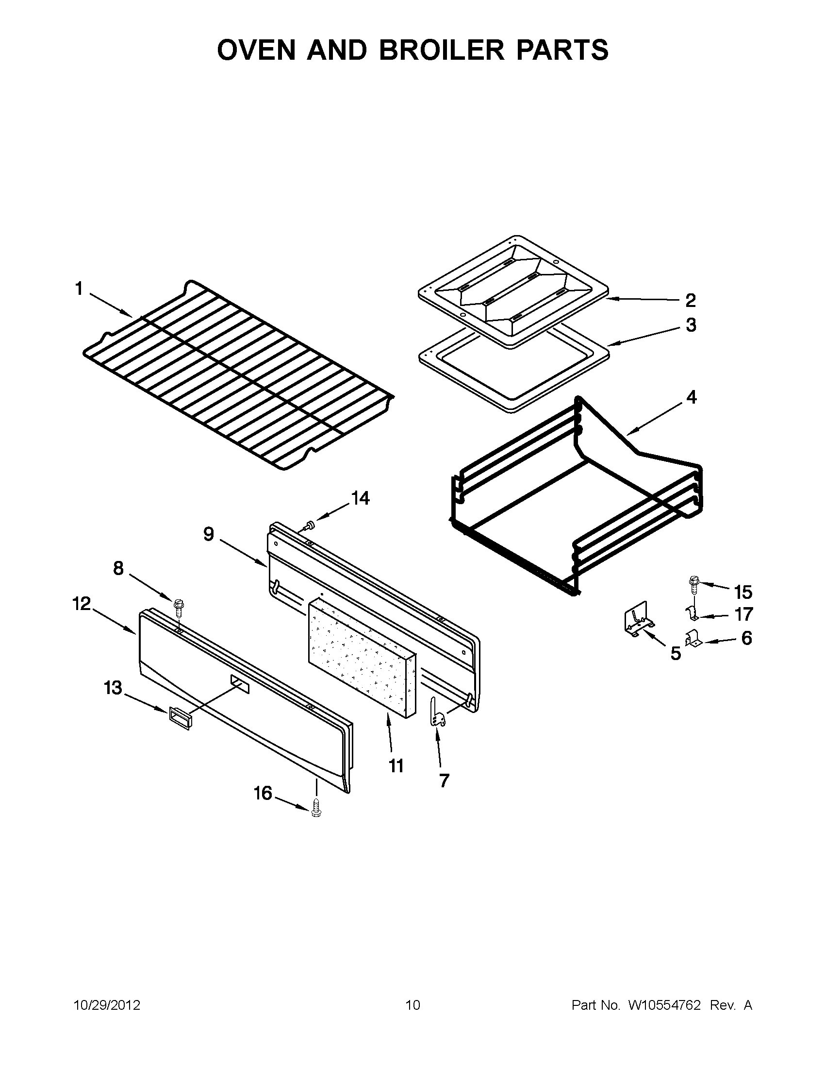 05 - OVEN AND BROILER PARTS