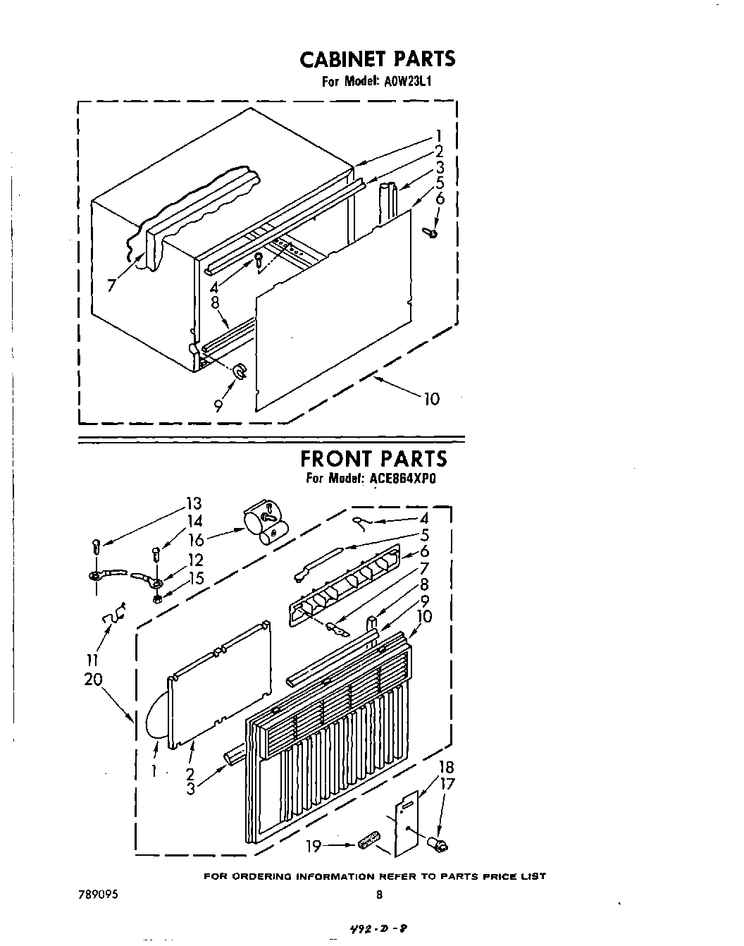 05 - CABINET , FRONT
