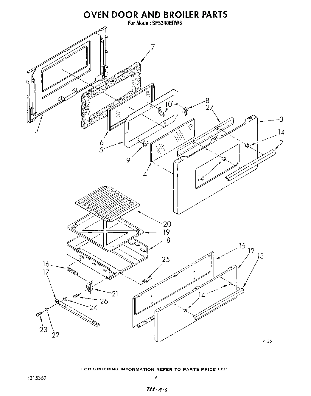 06 - OVEN DOOR AND BROILER