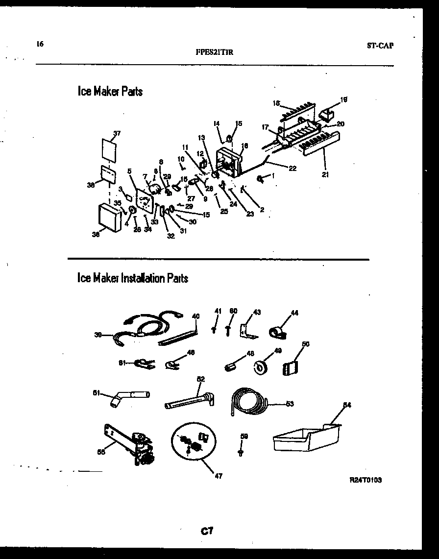 09 - ICE MAKER AND INSTALLATION PARTS