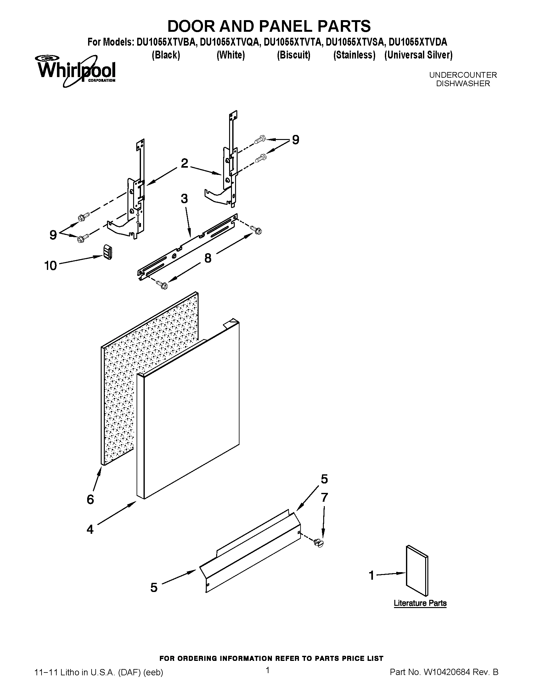 01 - DOOR AND PANEL PARTS