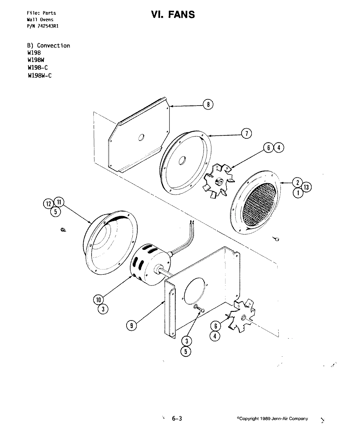 04 - FANS-CONVECTION (W198W-C)