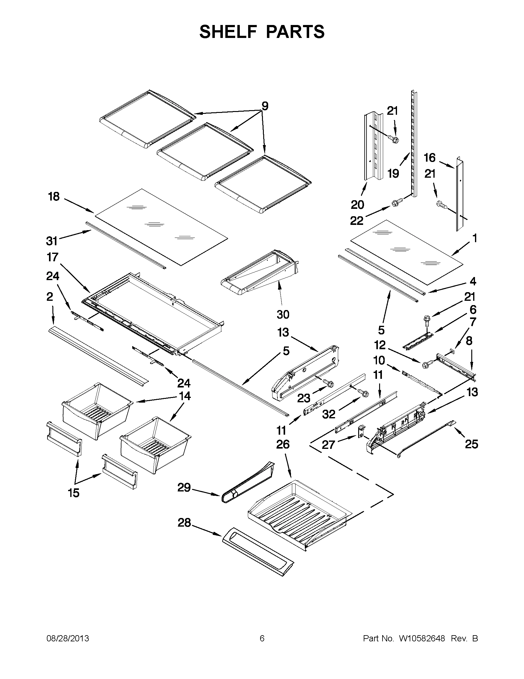 04 - SHELF PARTS