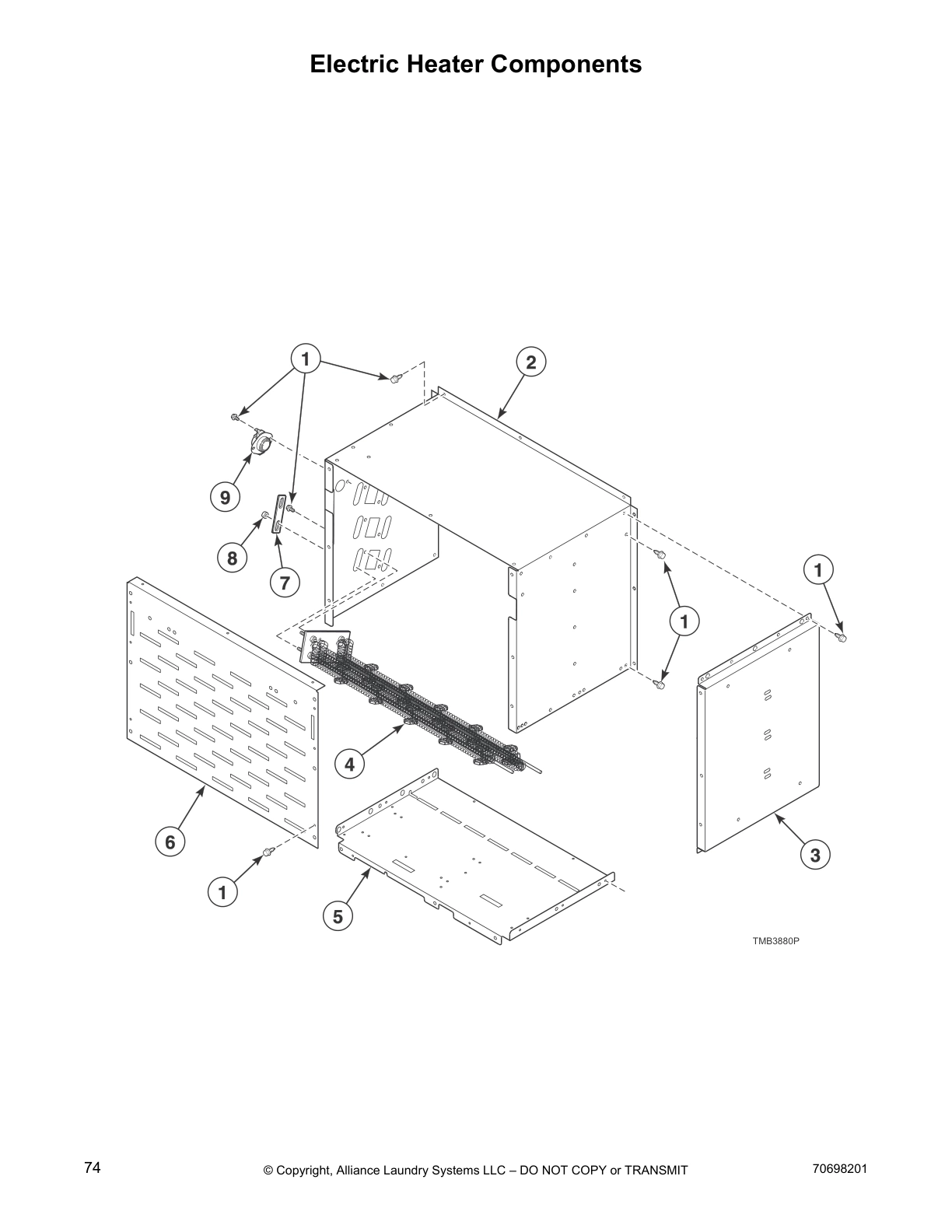 Electric Heater Components