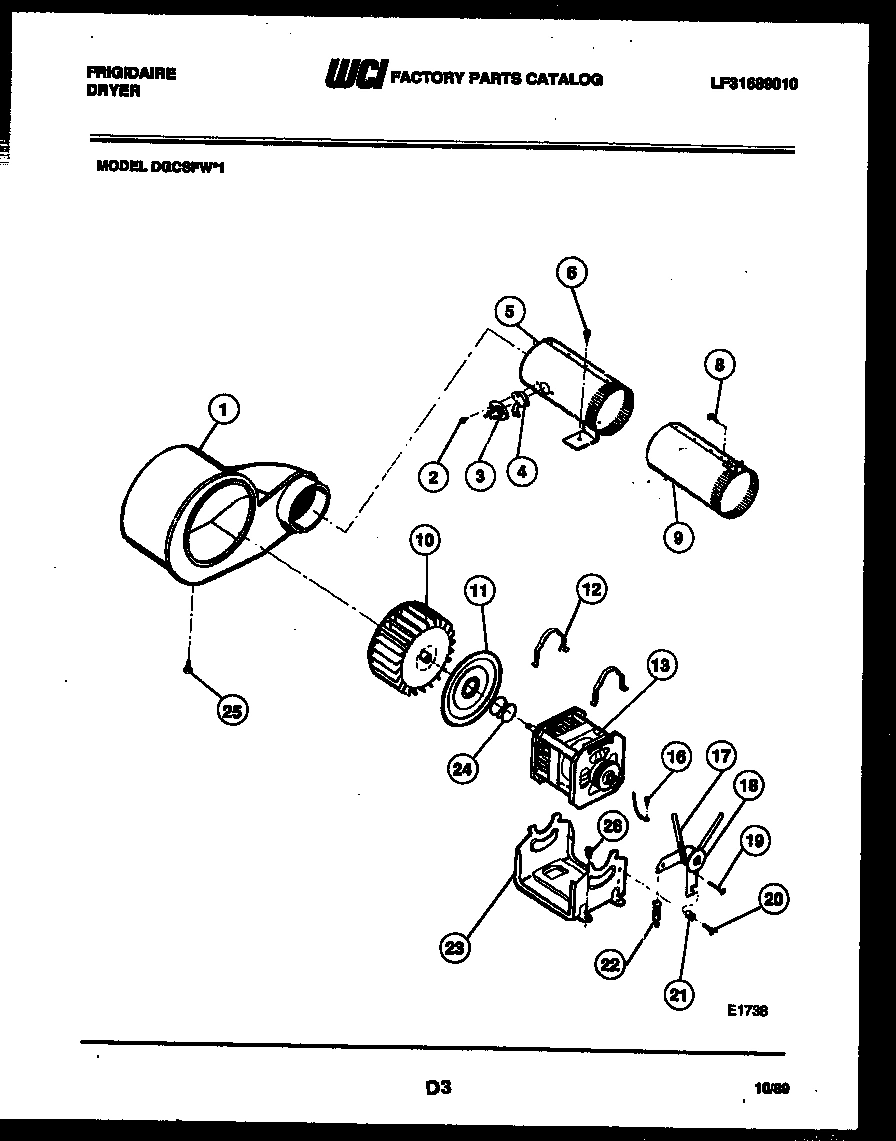 05 - MOTOR AND BLOWER PARTS