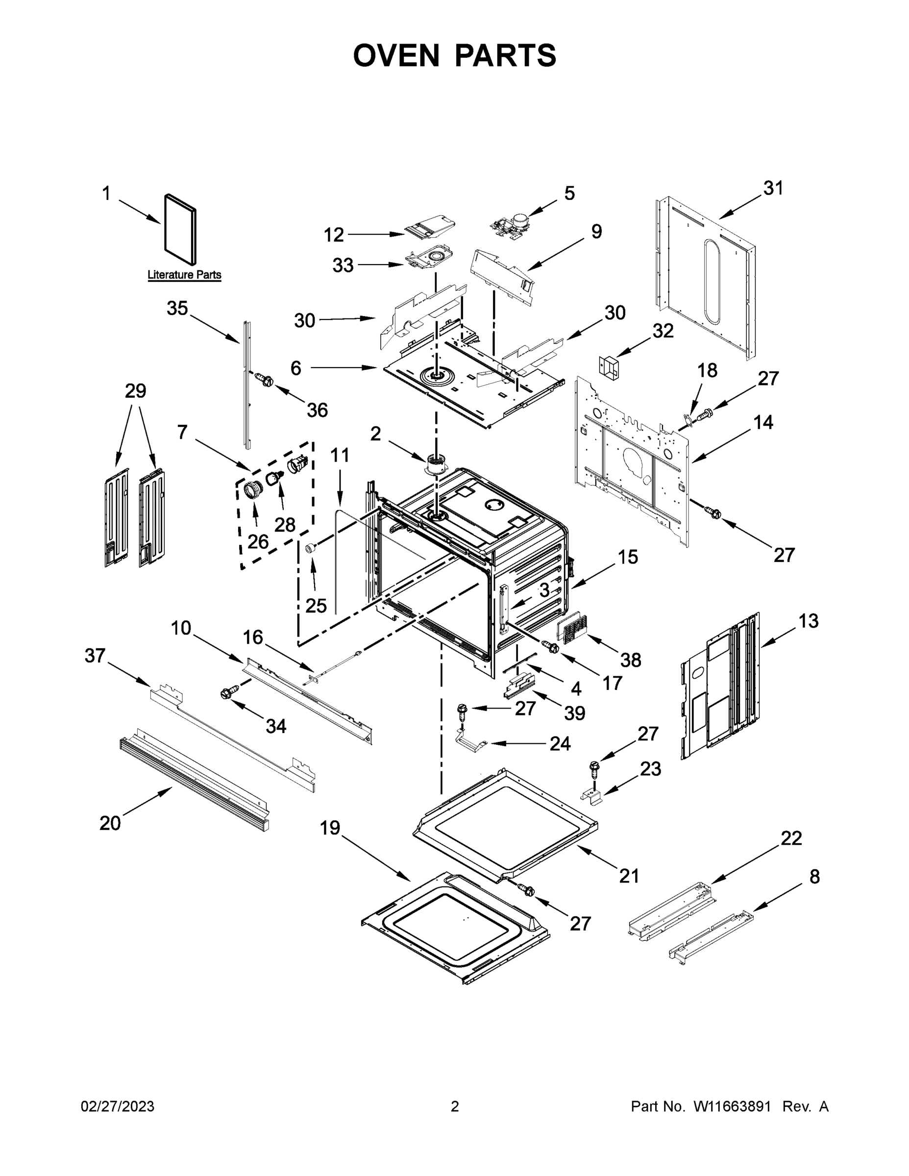 02 - OVEN PARTS