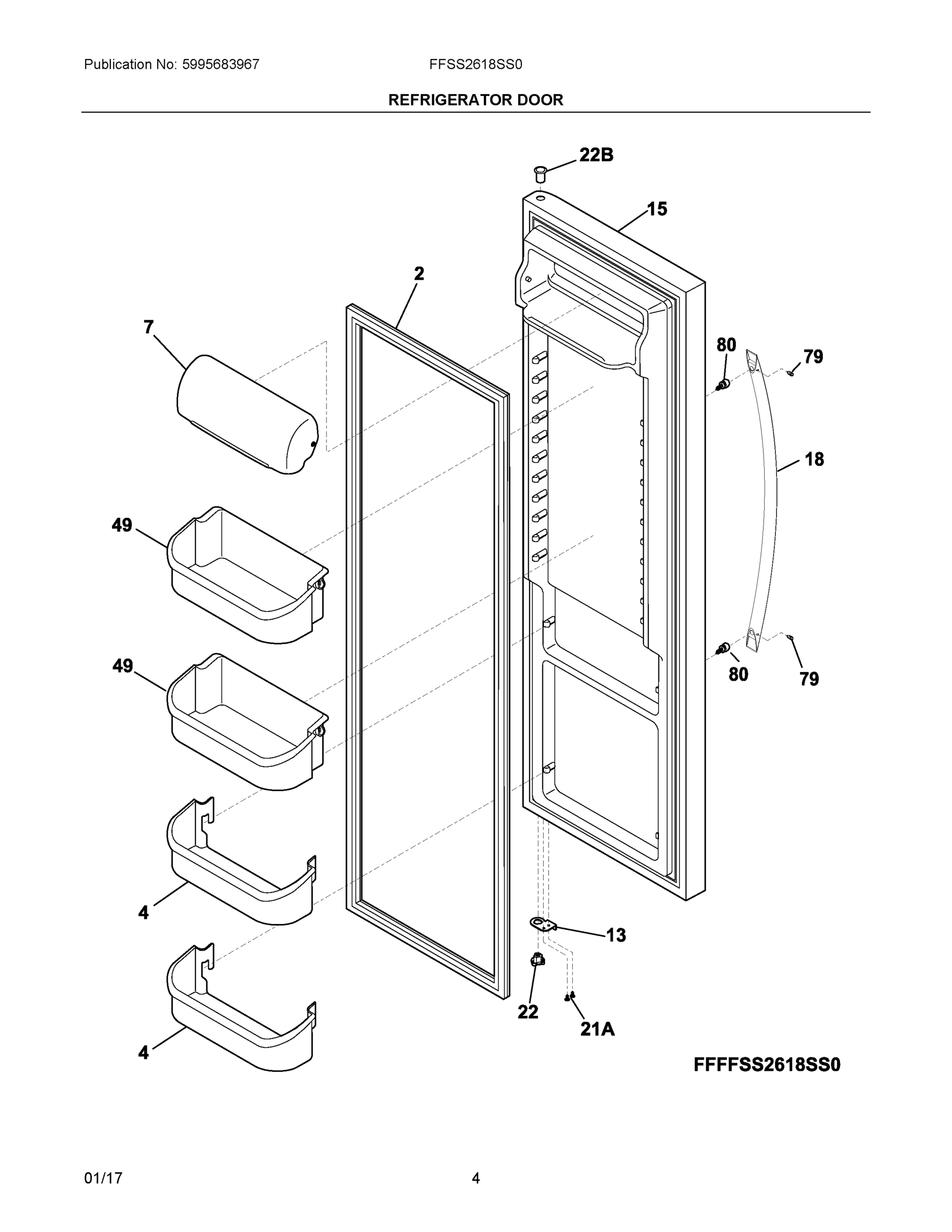 03 - REFRIGERATOR DOOR