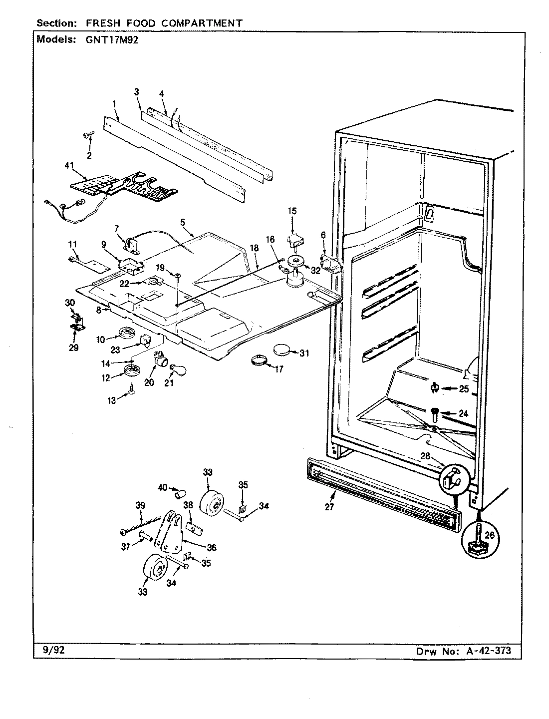 03 - FRESH FOOD COMPARTMENT
