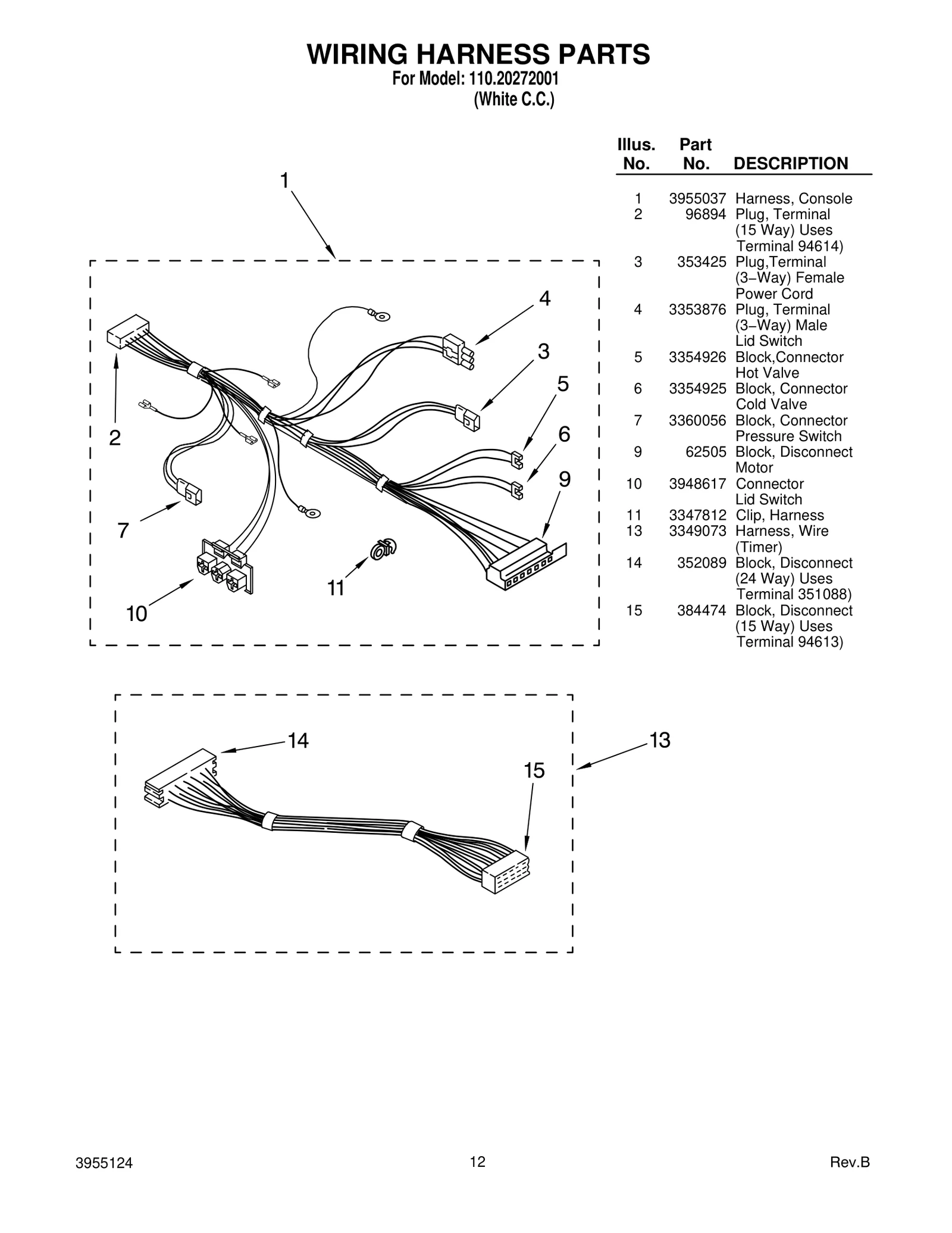 WIRING HARNESS PARTS