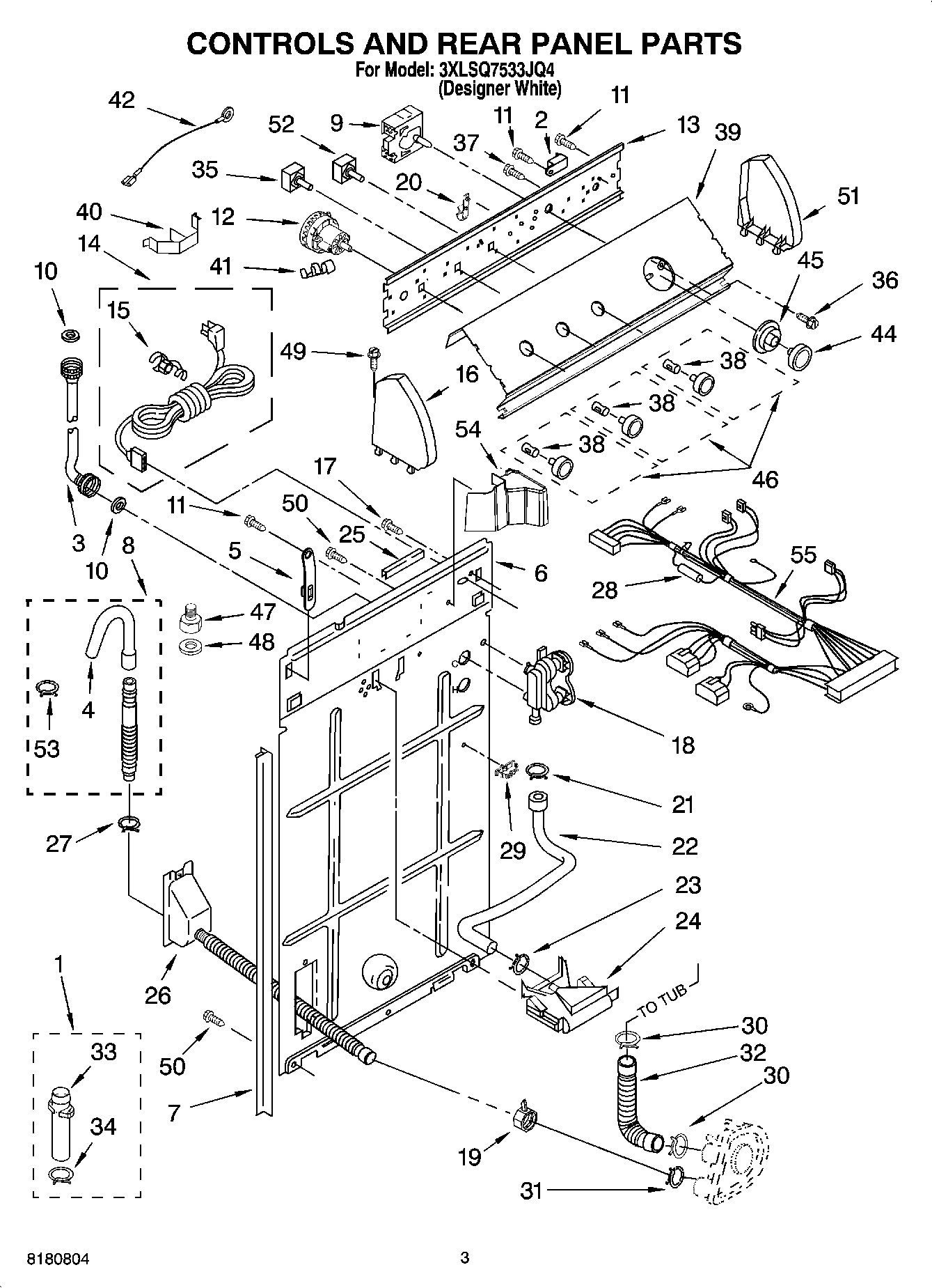 02 - CONTROLS AND REAR PANEL PARTS