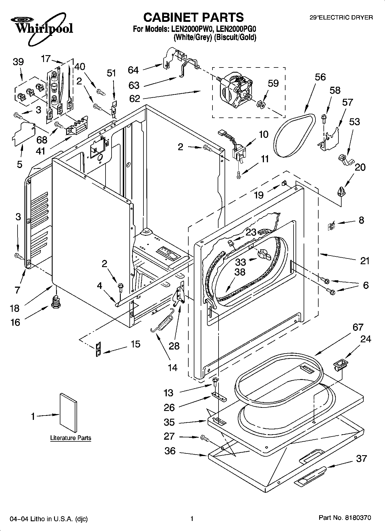 01 - CABINET PARTS