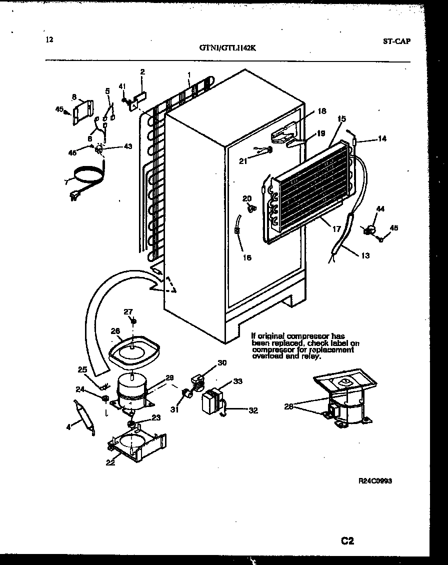 07 - SYSTEM AND AUTOMATIC DEFROST PARTS