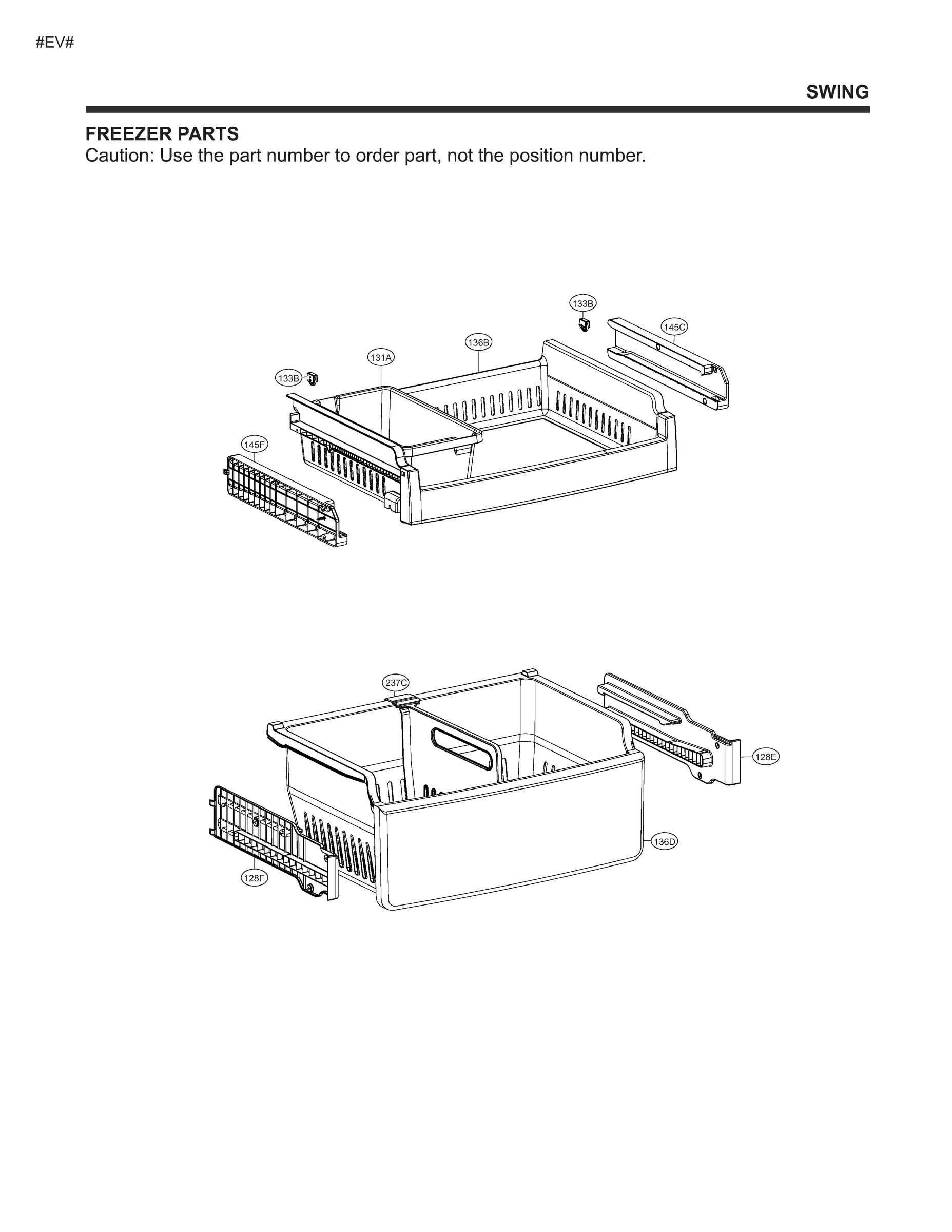 FREEZER PARTS