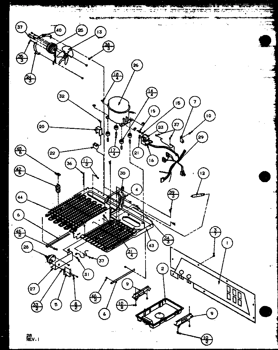 12 - MACHINE COMPARTMENT - PAN COMP
