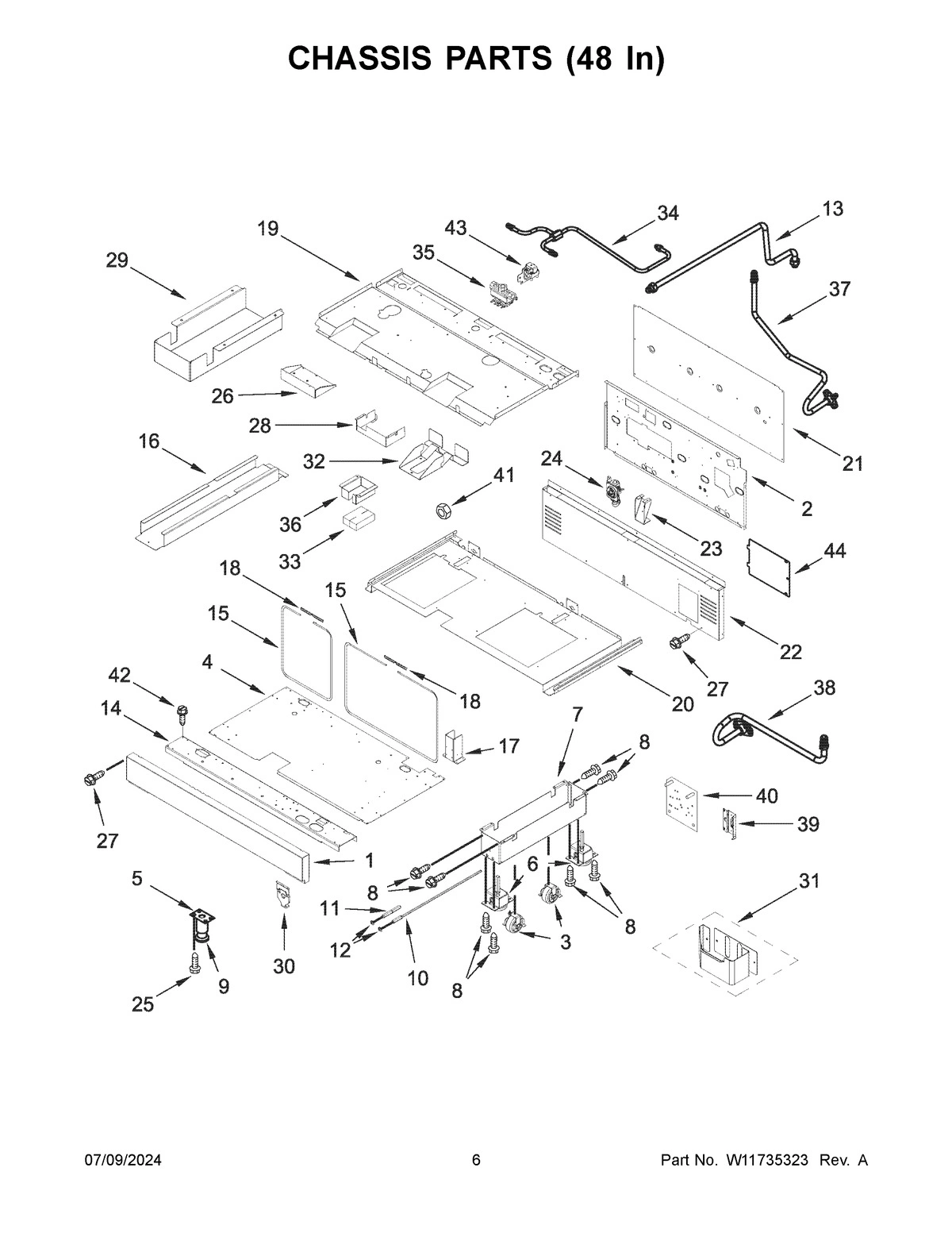04 - CHASSIS PARTS (48 IN)
