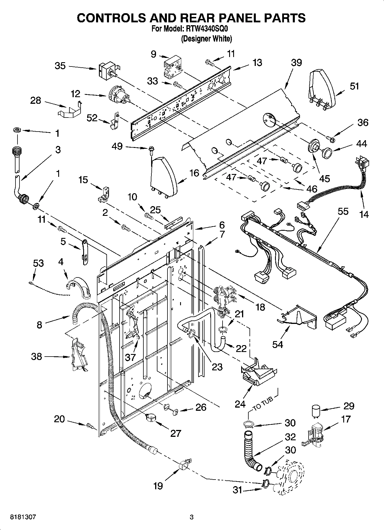 02 - CONTROLS AND REAR PANEL PARTS