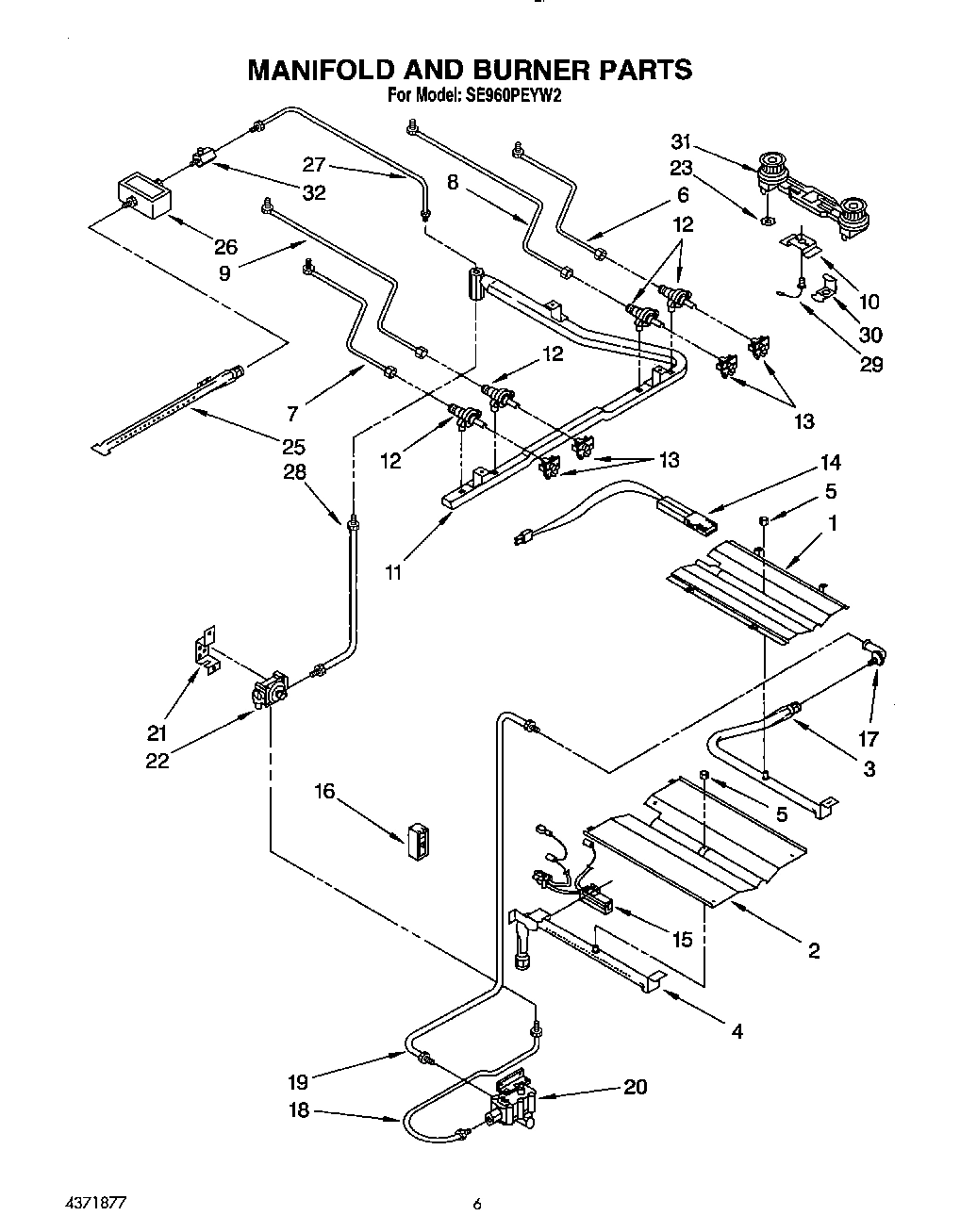 06 - MANIFOLD AND BURNER, LIT/OPTIONAL