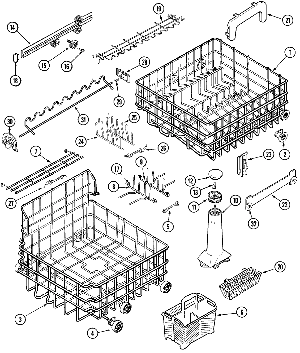 06 - TRACK & RACK ASSEMBLY