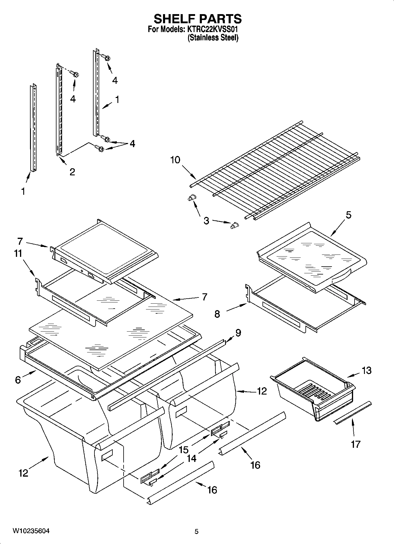 03 - SHELF PARTS