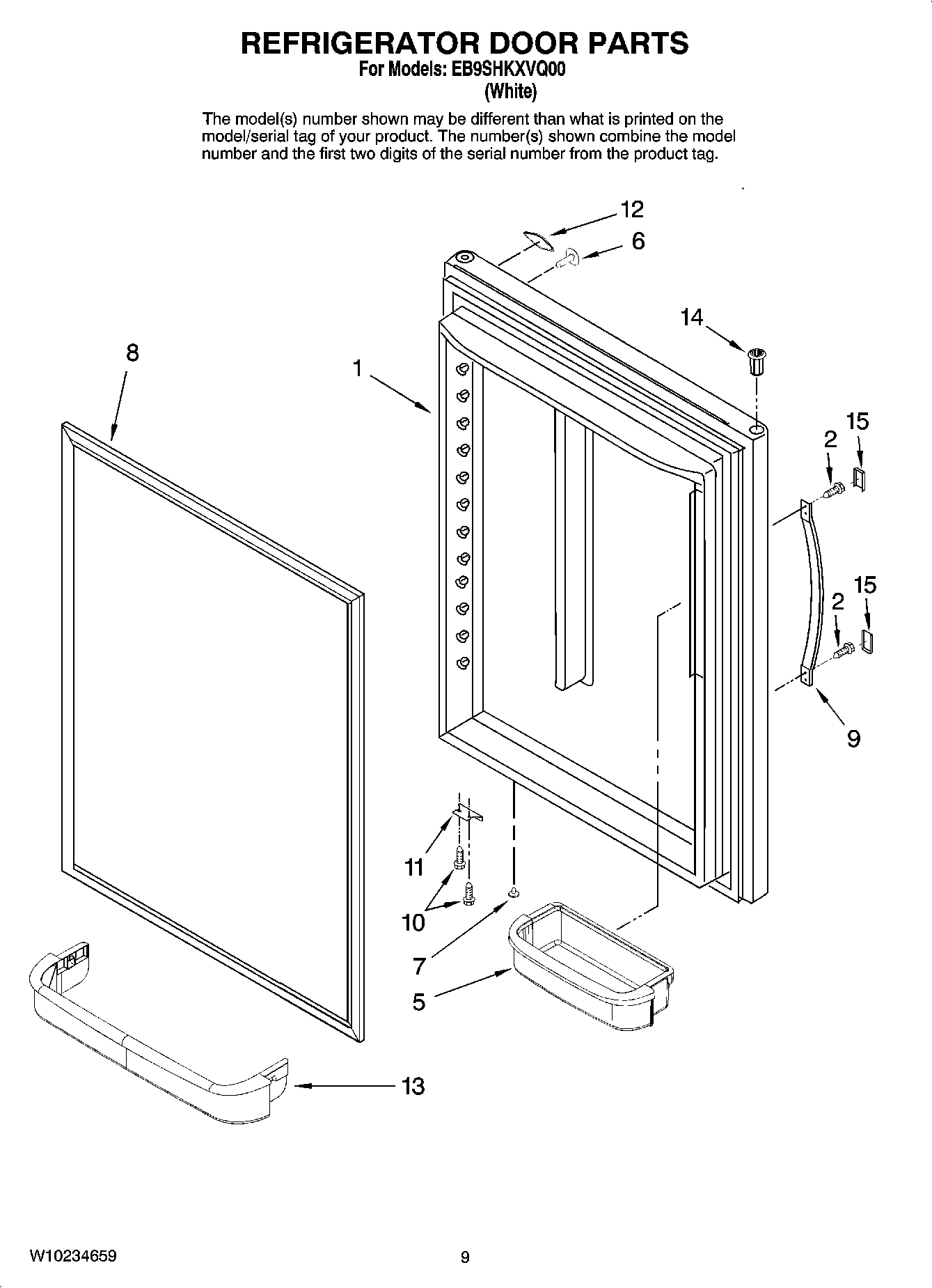 05 - REFRIGERATOR DOOR PARTS