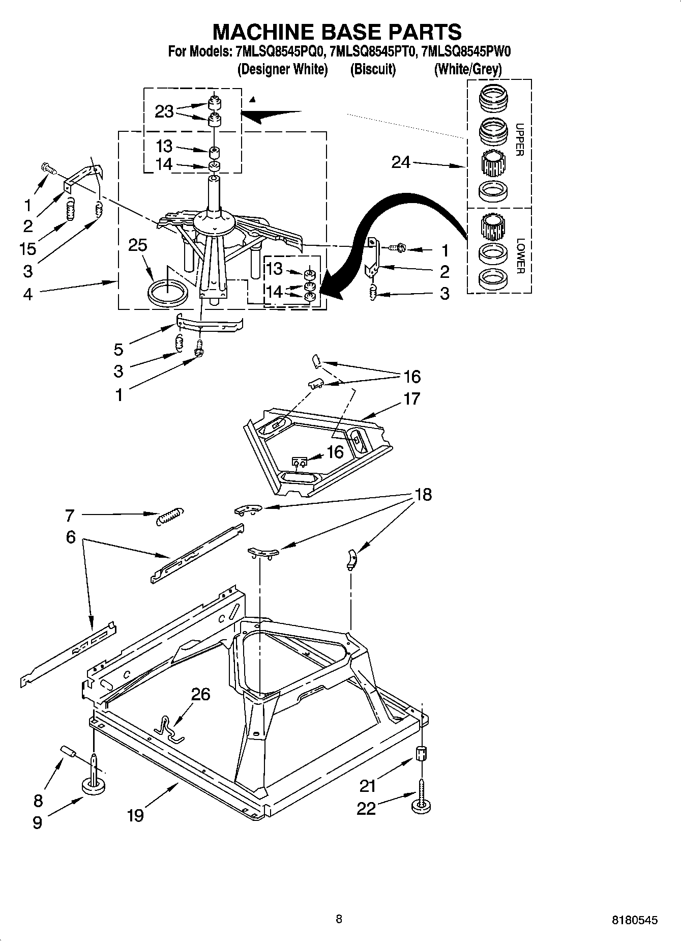 05 - MACHINE BASE PARTS