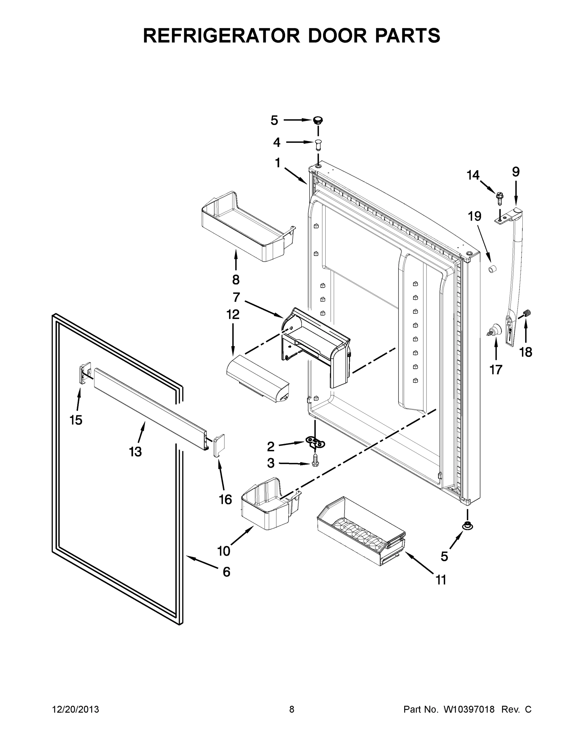 05 - REFRIGERATOR DOOR PARTS