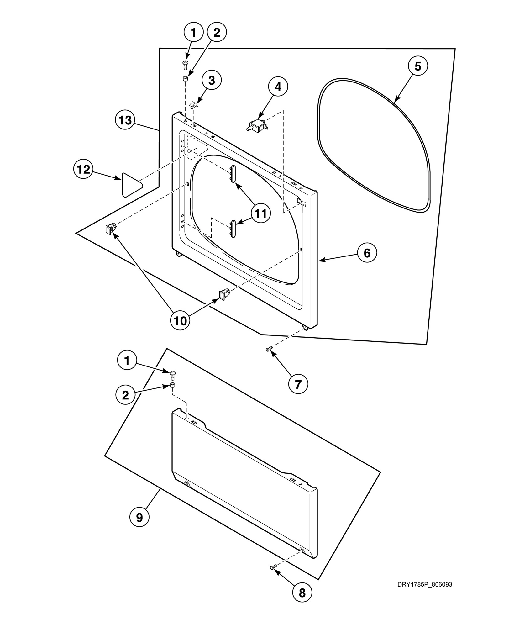 Access Panel, Front Panel and Seal