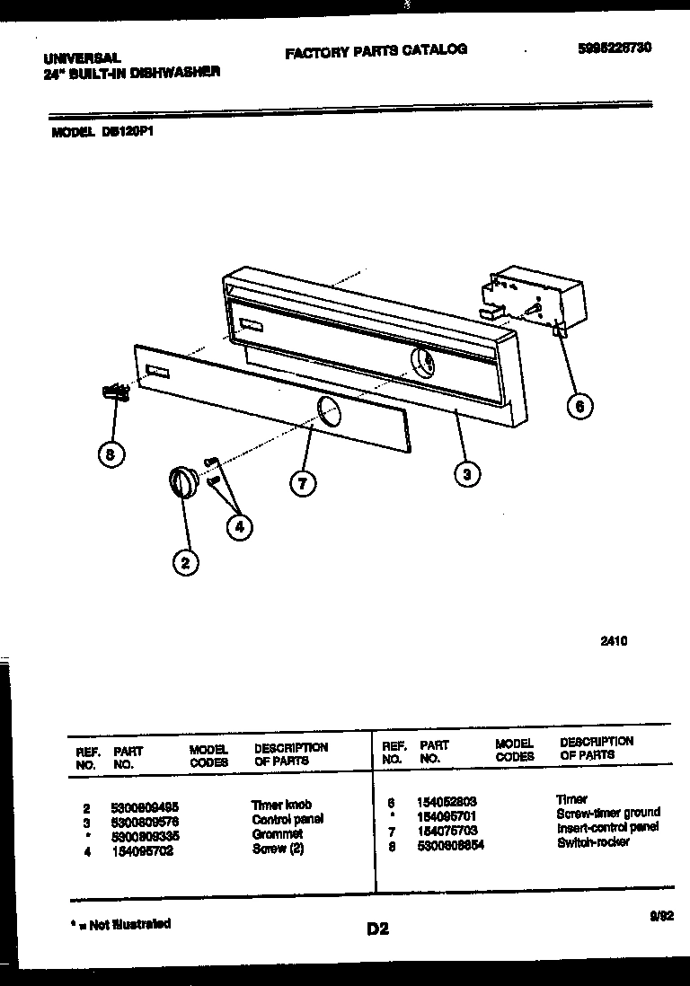 02 - CONSOLE AND CONTROL PARTS