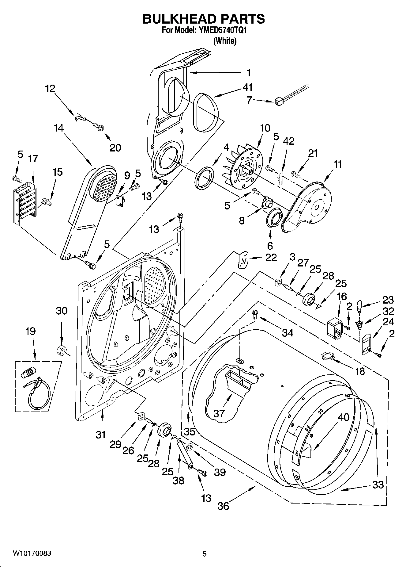 03 - BULKHEAD PARTS, OPTIONAL PARTS (NOT INCLUDED)