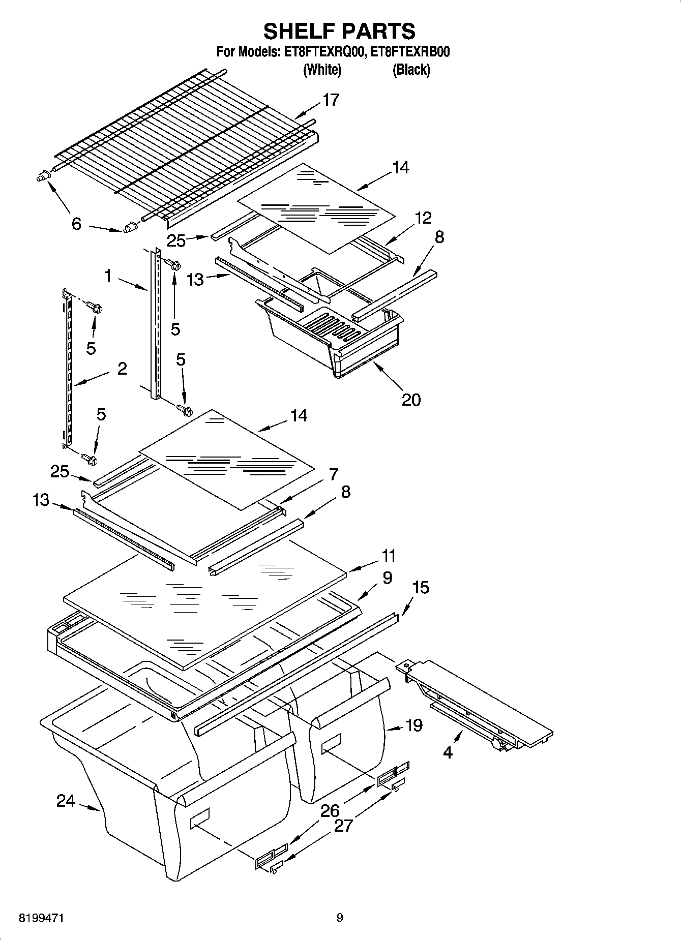 05 - SHELF PARTS, OPTIONAL PARTS