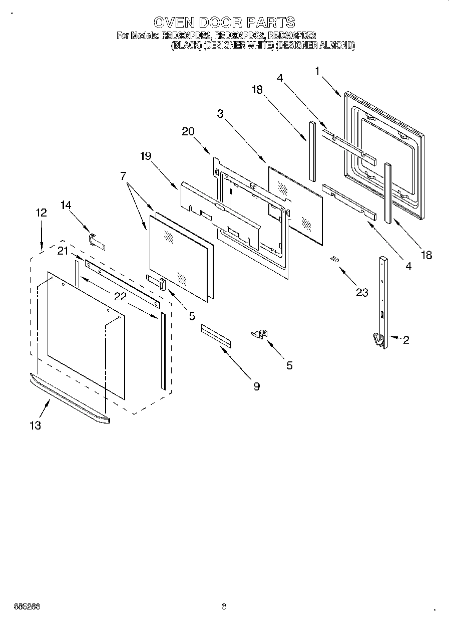 02 - OVEN DOOR