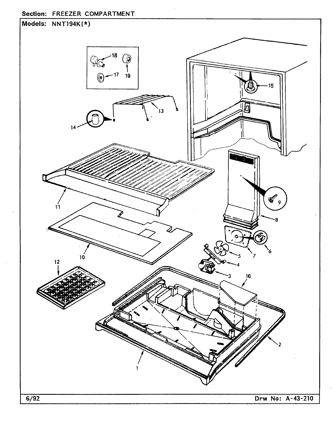 01 - FREEZER COMPARTMENT