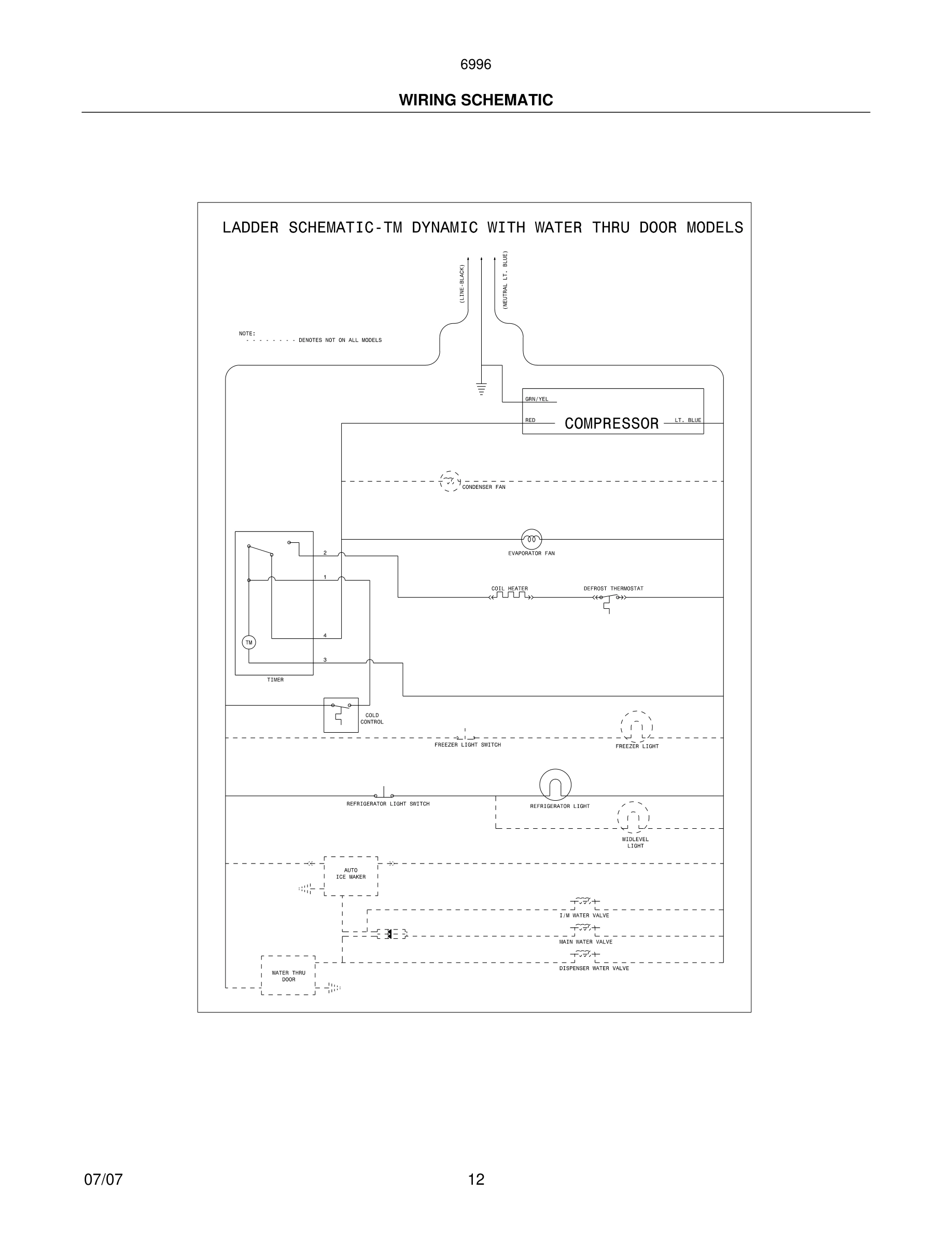 12 - WIRING SCHEMATIC