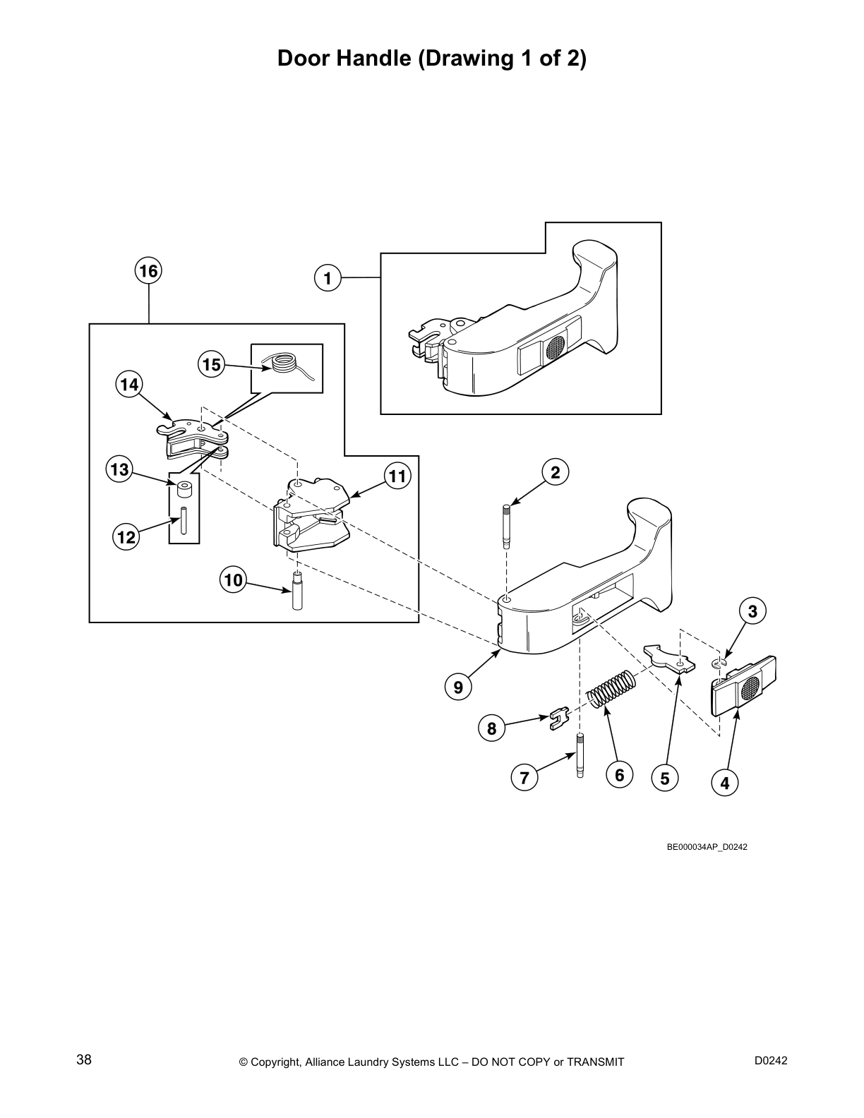 Door Handle (Drawing 1 of 2)